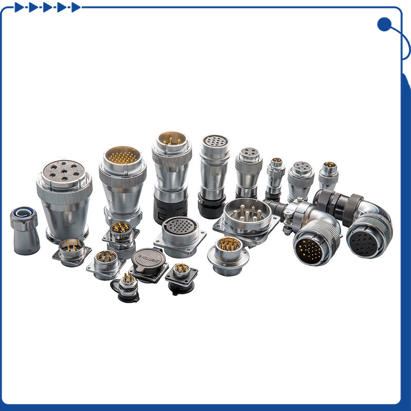 ขั้วต่อกันน้ำกลมโลหะ